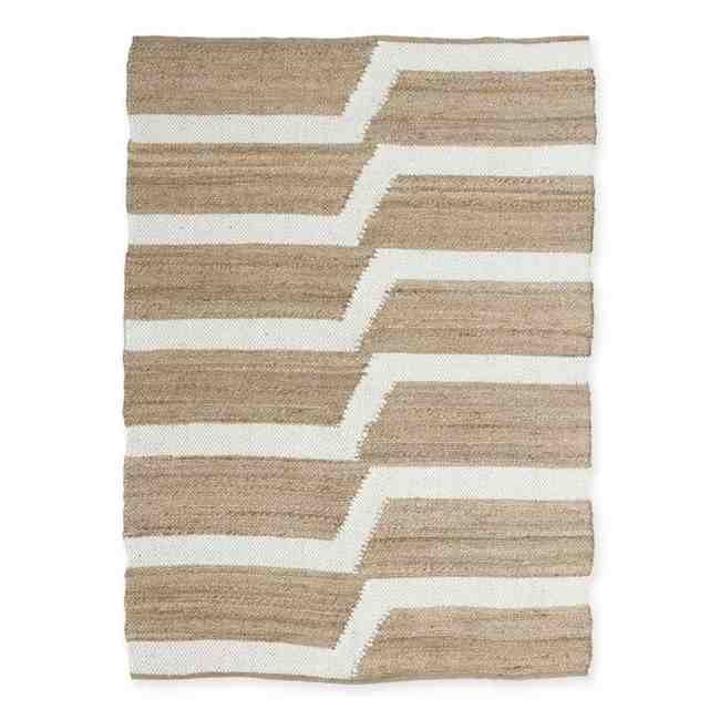 Staircase Hand Woven Jute Dhurrie
